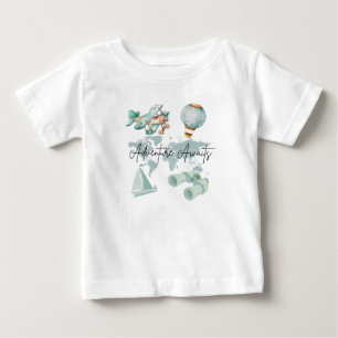 T-shirt Pour Bébé L'aventure attend ! Ce tee-shirt de toddler charma