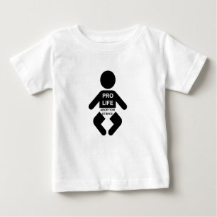 T-shirt Pour Bébé L'avortement pue
