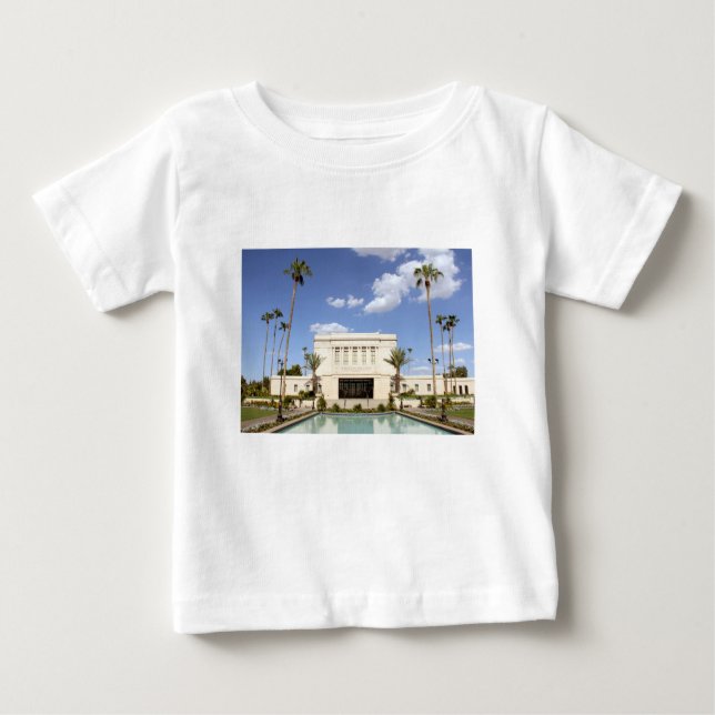 T-shirt Pour Bébé lds mesa arizona temple mormon photo (Devant)