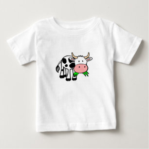 T-shirt Pour Bébé Le bébé tee-shirt sait « un motif de vache "
