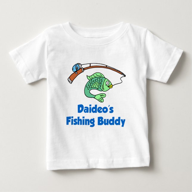 T-shirt Pour Bébé Le bouc de pêche de Daideo (Devant)