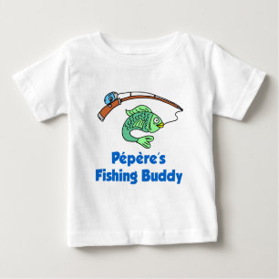 T-shirt Pour Bébé Le bouc de pêche de Pepere