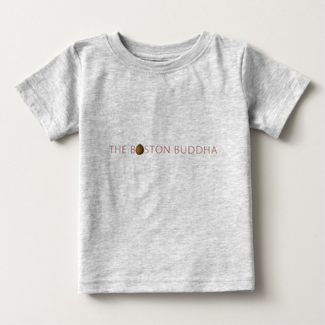 T-shirt Pour Bébé Le Bouddha de Boston (Devant)