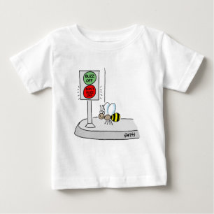 T-shirt Pour Bébé Le bourdonnement drôle d'abeille de bande dessin