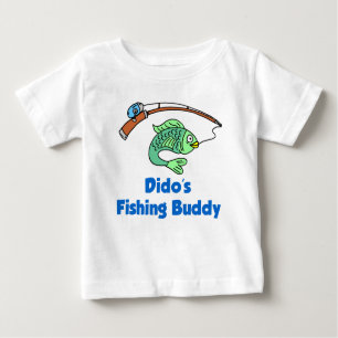 T-shirt Pour Bébé Le Buddy de pêche de Dido