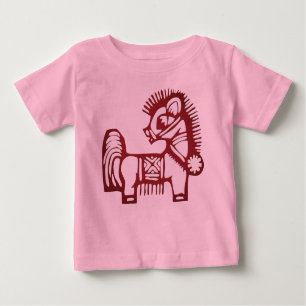 T-shirt Pour Bébé Le cadeau de l'amoureux de l'équine