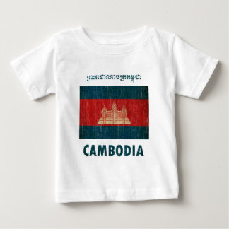 T-shirt Pour Bébé Le Cambodge vintage