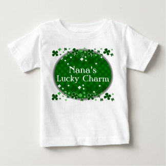 T-shirt Pour Bébé Le charme chanceux de Nana, bébé du jour de St