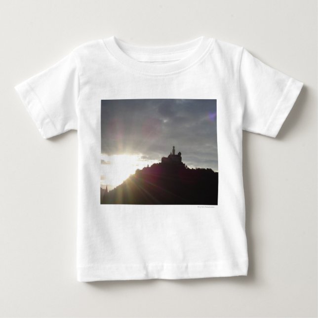 T-shirt Pour Bébé Le château de Marksburg (Devant)