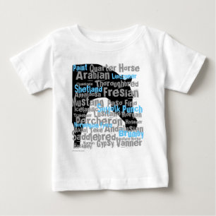 T-shirt Pour Bébé Le "cheval multiplie" le nourrisson T