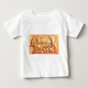 T-shirt Pour Bébé Le coeur du troupeau : Portrait de famille des élé
