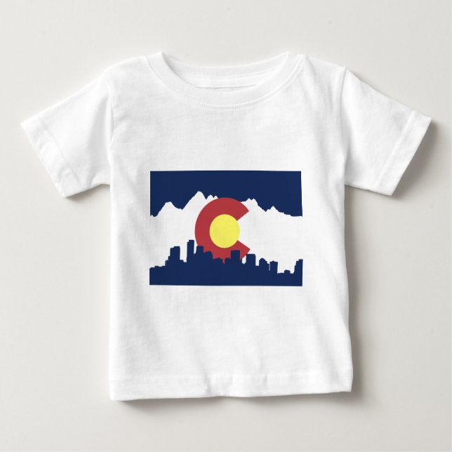 T-shirt Pour Bébé Le Colorado (Devant)
