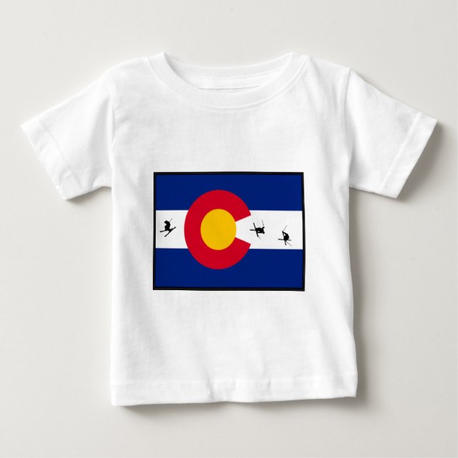 T-SHIRT POUR BÉBÉ LE COLORADO (Devant)