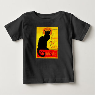 T-shirt Pour Bébé Le Conversation Noir Vintage