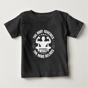 T-shirt Pour Bébé le corps atteint ce que le maillot de la mine beli