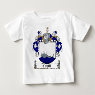 T-SHIRT POUR BÉBÉ LE CREST DE FAMILLE DE CAHILL - MANTEAU DE CAHILL