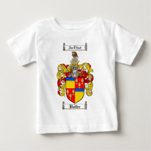 T-SHIRT POUR BÉBÉ LE CREST DE FAMILLE DE MAÎTRE D'HÔTEL - MANTEAU 
