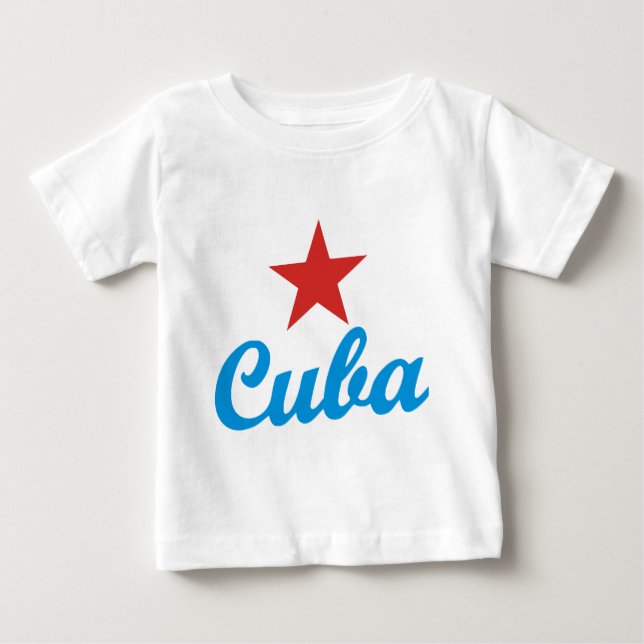 T-shirt Pour Bébé Le Cuba (Devant)