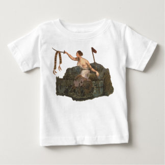 T-shirt Pour Bébé Le drapeau de San Jacinto, Bratton pour la