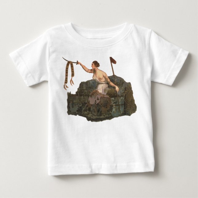 T-shirt Pour Bébé Le drapeau de San Jacinto, Bratton pour la (Devant)