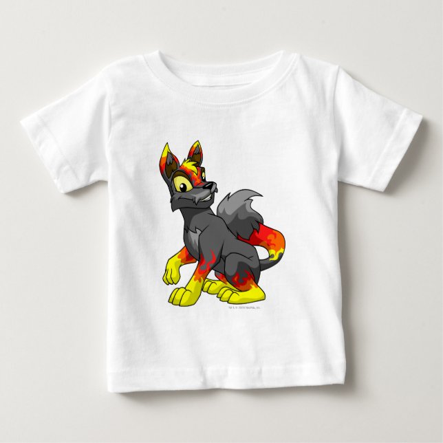 T-shirt Pour Bébé Le feu de Lupe (Devant)