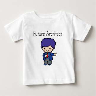 T-shirt Pour Bébé Le futur architecte du garçon