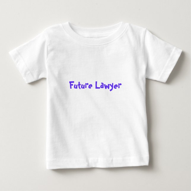 T-shirt Pour Bébé Le futur avocat aiment juste le papa (Devant)