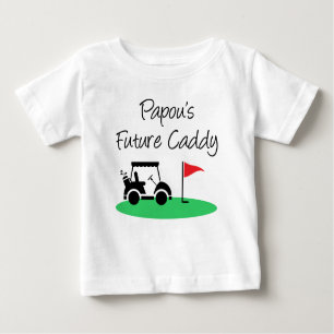 T-shirt Pour Bébé Le futur Caddy de Papou
