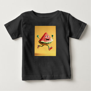 T-shirt Pour Bébé Le Grand Dash de Watermelon