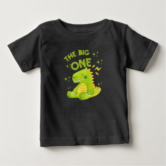 T-shirt Pour Bébé le grand qui tourne une bobine anniversaire excité