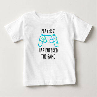 T-shirt Pour Bébé Le Joueur 2 est entré dans le jeu - Baby Annonce T