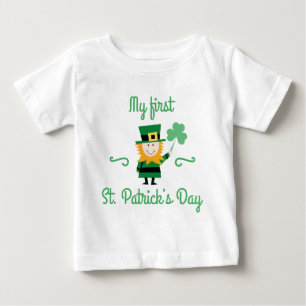 T-shirt Pour Bébé Le jour de mon premier St Patrick