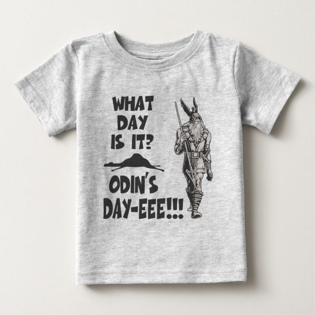 T-shirt Pour Bébé Le jour d'Odin (Devant)