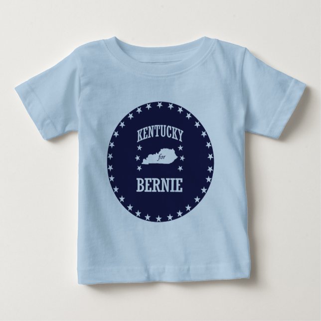 T-SHIRT POUR BÉBÉ LE KENTUCKY POUR DES PONCEUSES DE BERNIE (Devant)