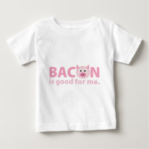 T-shirt Pour Bébé Le lard est bon pour moi