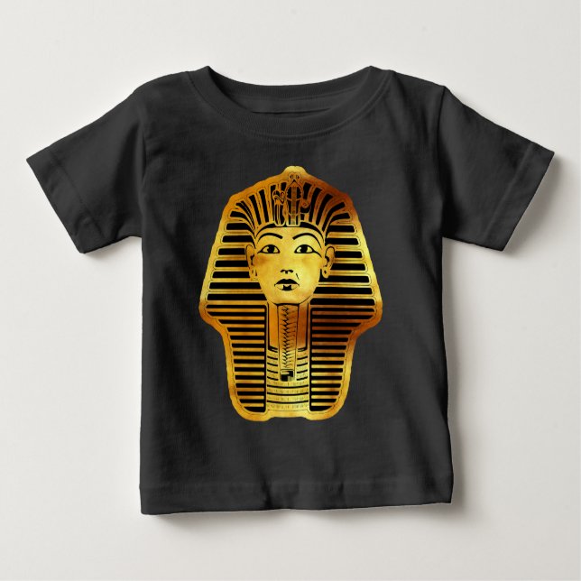 T-shirt Pour Bébé Le masque égyptien Golden Tutankhamon (Devant)