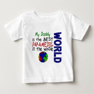 T-shirt Pour Bébé Le meilleur infirmier en monde 2 (papa)