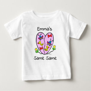 T-shirt Pour Bébé Le même même jeu nommé d'Emma
