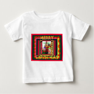 T-shirt Pour Bébé Le monde autour de moi est heureux que vous me col