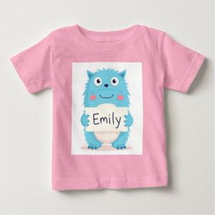 T-shirt Pour Bébé Le Monstre Enchanté d'Emily