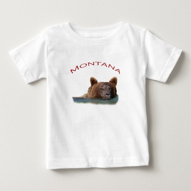 T-shirt Pour Bébé Le Montana (Devant)