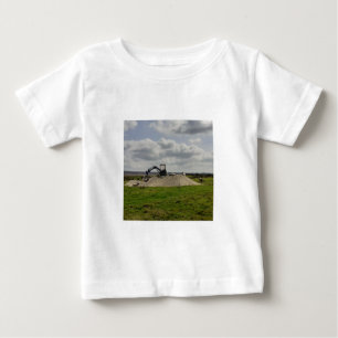 T-shirt Pour Bébé Le mouton du Yorkshire et une crevette.