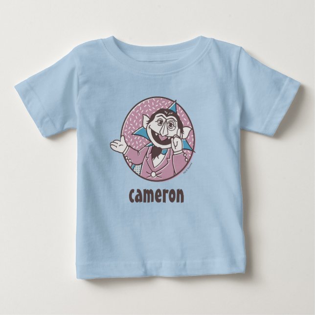 T-shirt Pour Bébé Le nombre | Vous Pouvez Toujours Compter Sur Moi (Devant)