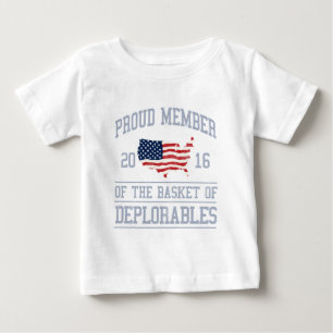 T-shirt Pour Bébé Le panier de Deplorables