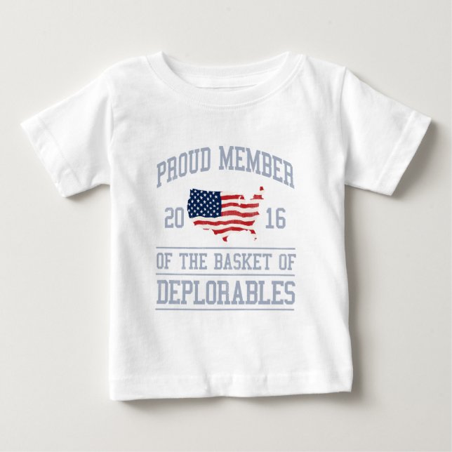 T-shirt Pour Bébé Le panier de Deplorables (Devant)