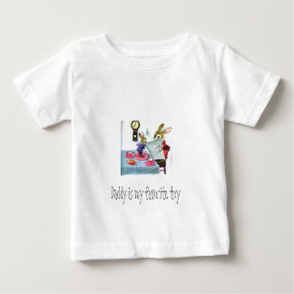 T-shirt Pour Bébé Le papa est mon jouet préféré