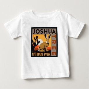 T-shirt Pour Bébé Le Parc national de Joshua Tree   Jacklapin