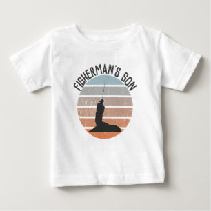 T-shirt Pour Bébé Le pêcheur