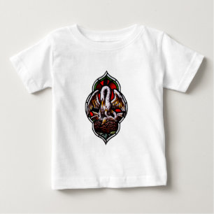 T-shirt Pour Bébé Le Pélican dans sa Piété Symbole eucharistique