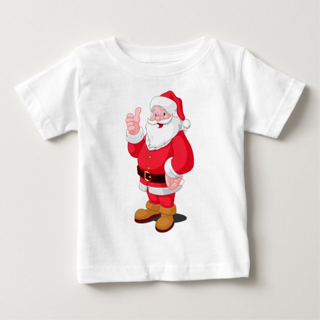 T-shirt Pour Bébé Le père noël (Devant)